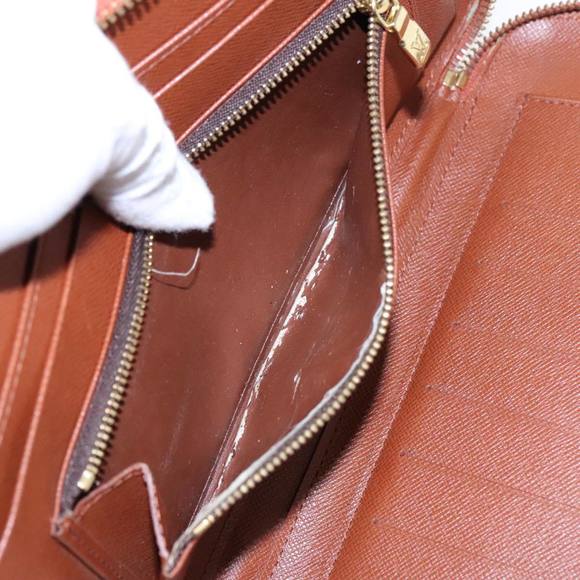 LOUIS VUITTON Epi Organizer Atoll Travel Case Zipangu Gold LV Auth 91027 - Picture 10 of 16